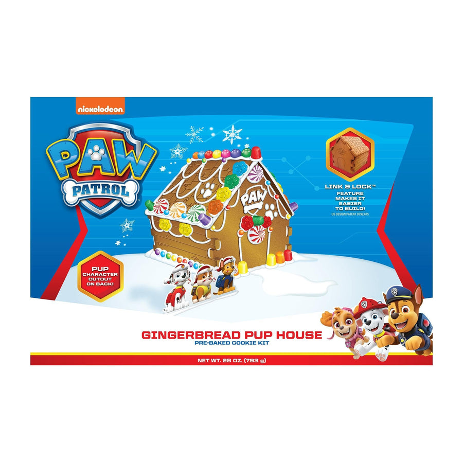 Gingerbread Paw Patrol Puppy House Kit