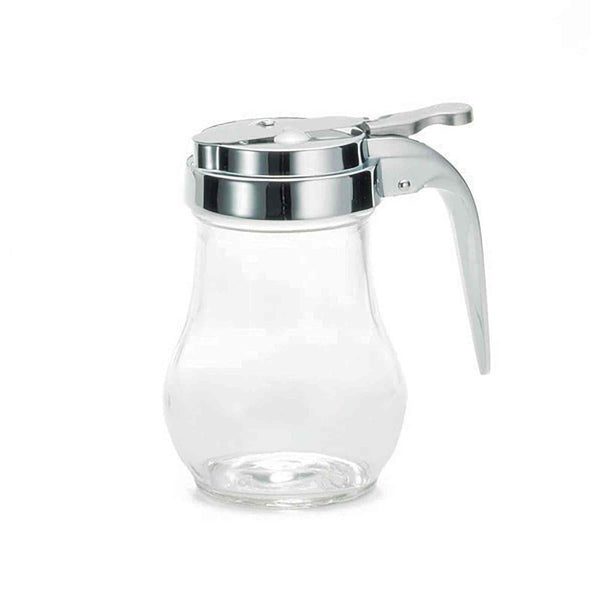 Glass Teardrop  Syrup Dispenser