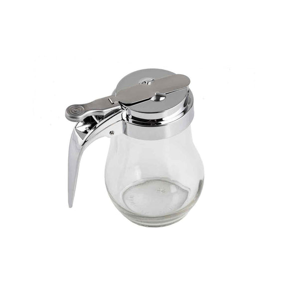 Glass Teardrop  Syrup Dispenser