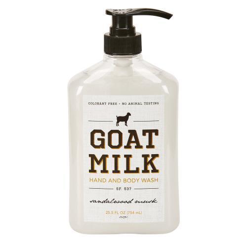 Goat Milk Hand and Body Wash Sandalwood Musk