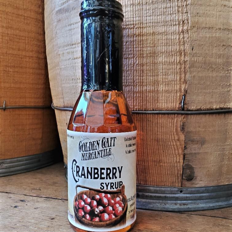 Golden Gait Mercantile Farm Stand Fruit Syrups | Cranberry