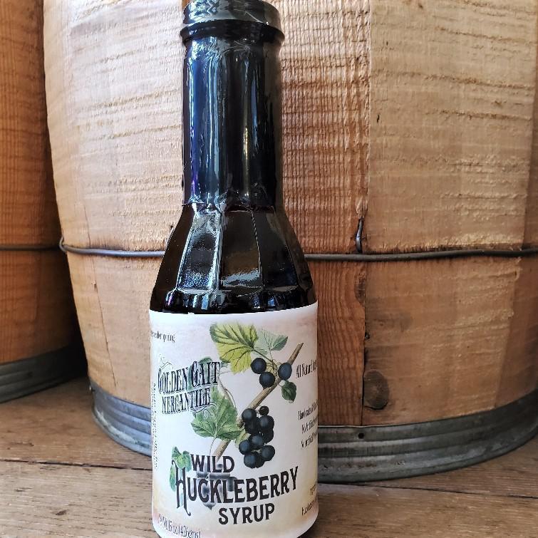 Golden Gait Mercantile Farm Stand Fruit Syrups | Wild Huckleberry