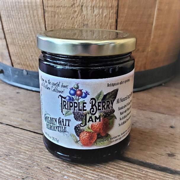 Golden Gait Mercantile Small Batch Jam | Triple Berry