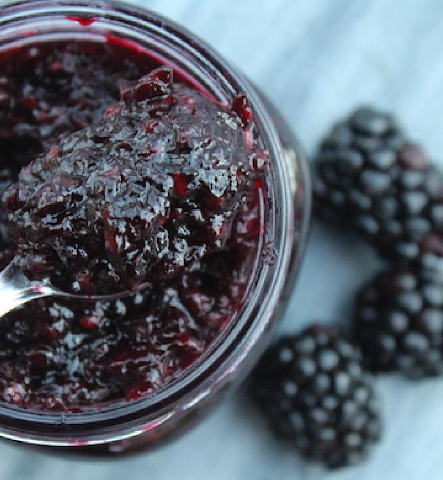 Golden Gait Mercantile Small Batch Jam | Wild Blackberry