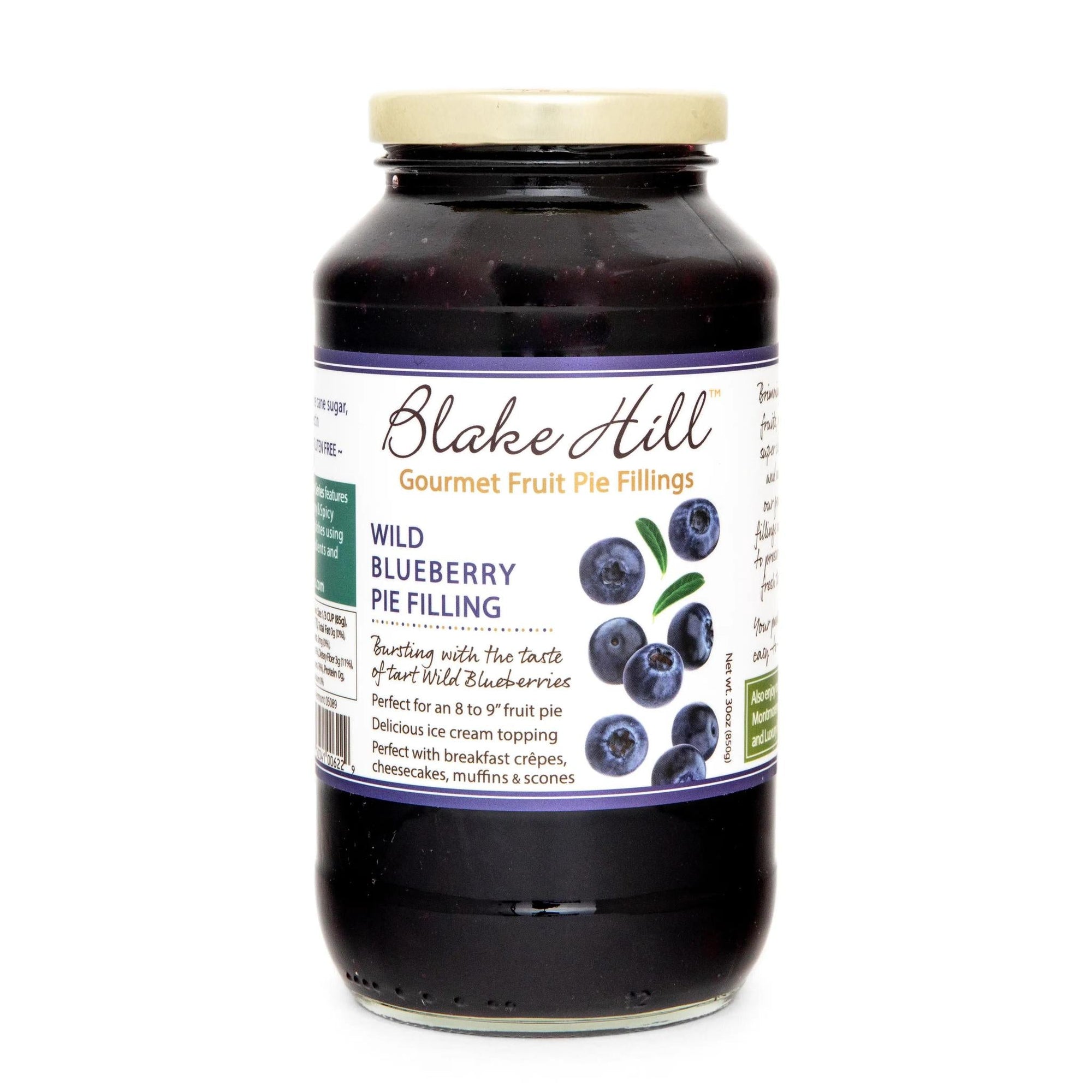 Gourmet Fruit Pie Filling | Wild Blueberry