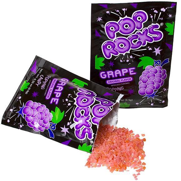 Pop Rocks Popping Candy Grape