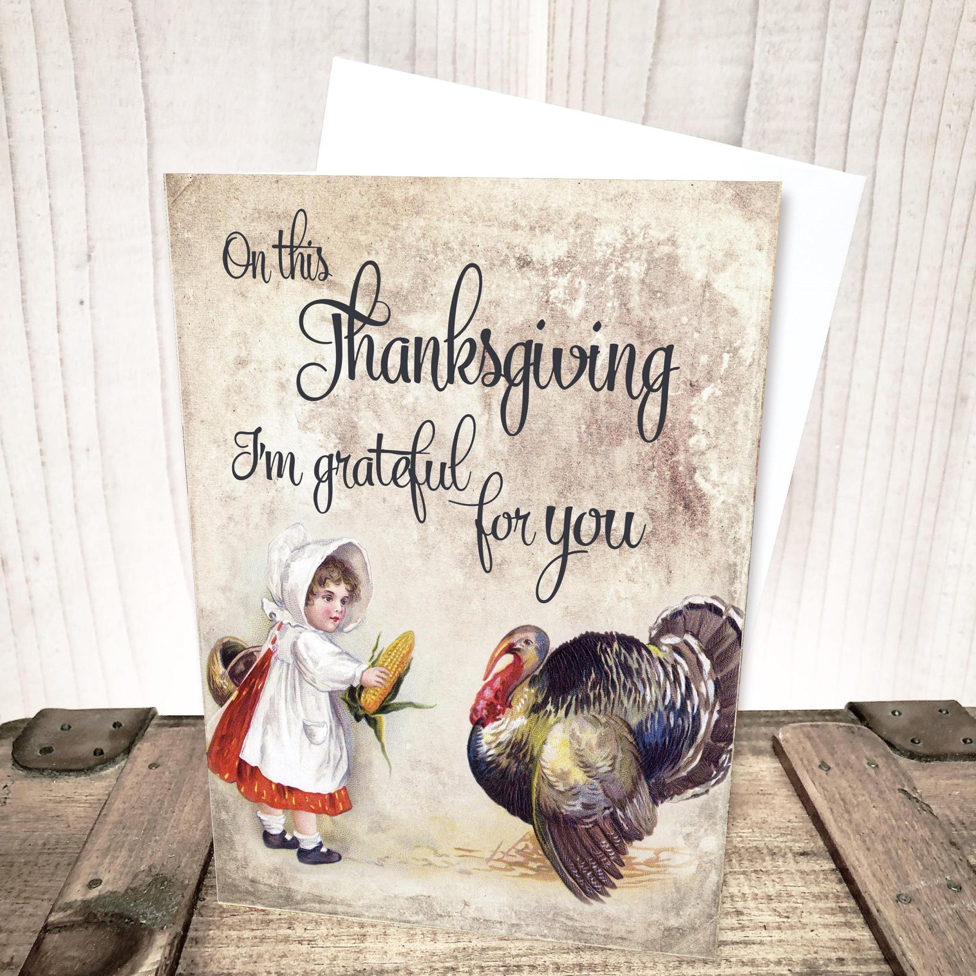 Grateful Thanksgiving Card by Yesterday's Best