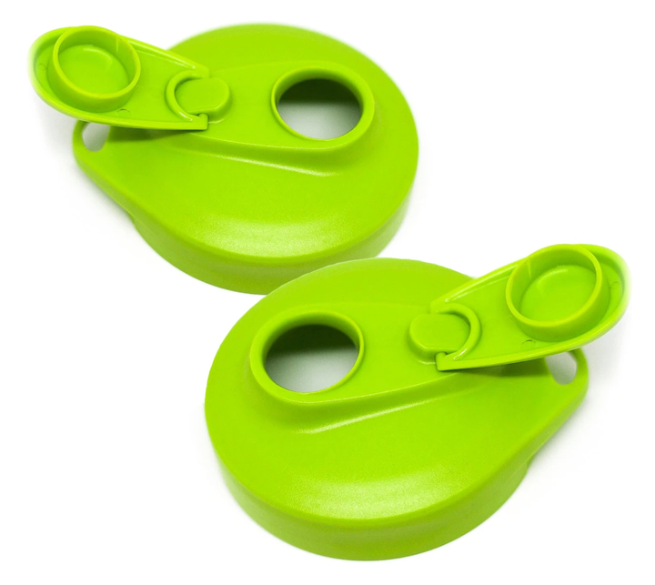 Multi Top Flip Cap Mason Jar Lid | Regular Mouth Green