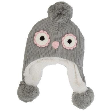 Children's Peruvian Owl Hat Grey