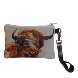 Cott N Curls Wristlet | Bull Grey