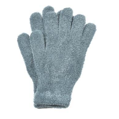 Micro Chenille Gloves Grey