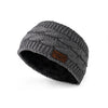 Plush Lined Headwarmer Grey