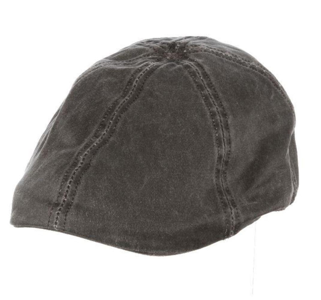 Grommet Weathered Cotton Ivy Cap | Black