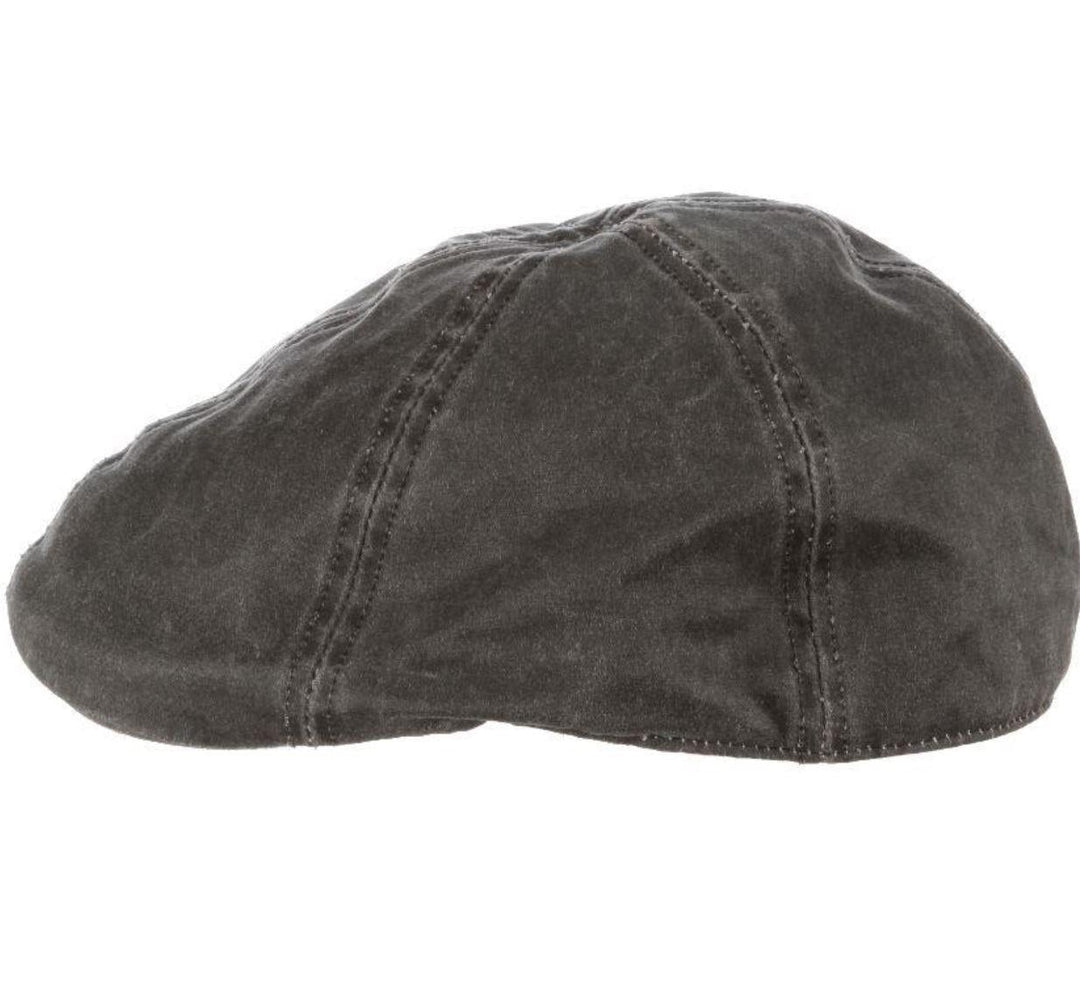 Grommet Weathered Cotton Ivy Cap | Black