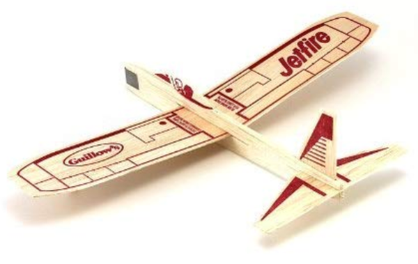 Guillow Jetfire Balsa Glider Plane