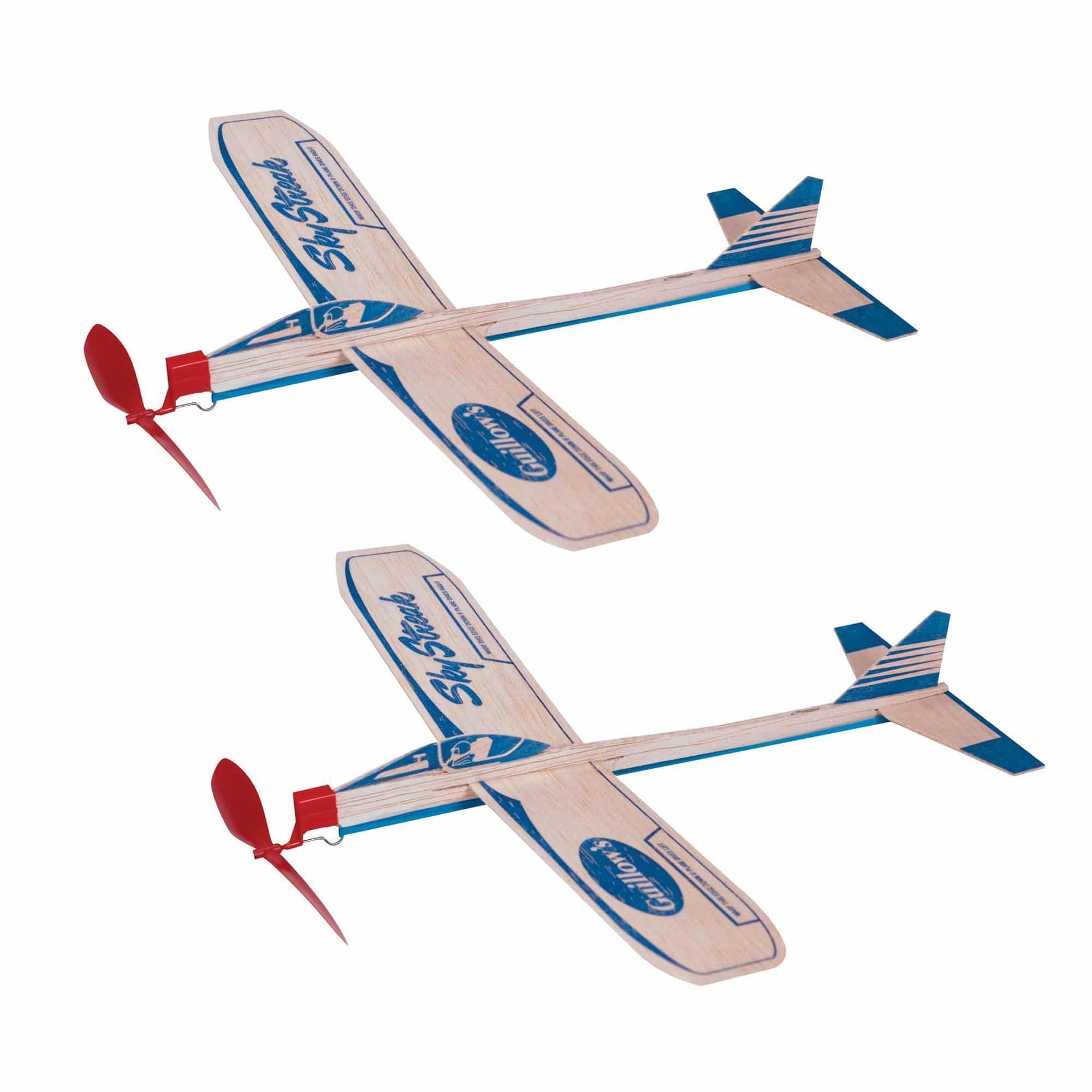 Guillow's Sky Streak Glider Plane Twin Pack