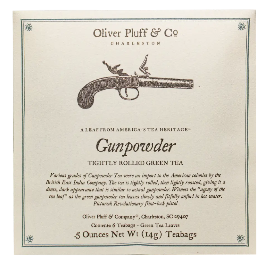Gunpowder Green Tea by Oliver Pluff & Company