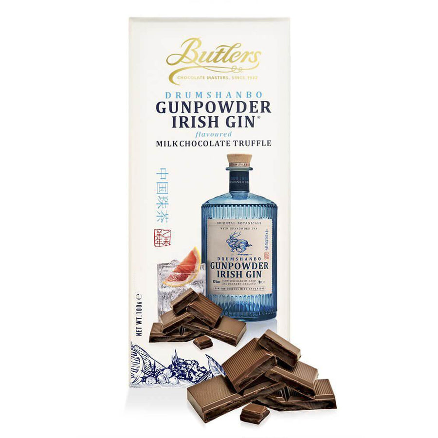 Gunpowder Irish Gin Milk Chocolate Bar