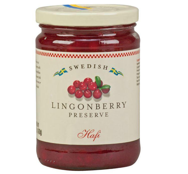 Hafi Wild Swedish Lingonberry Preserves