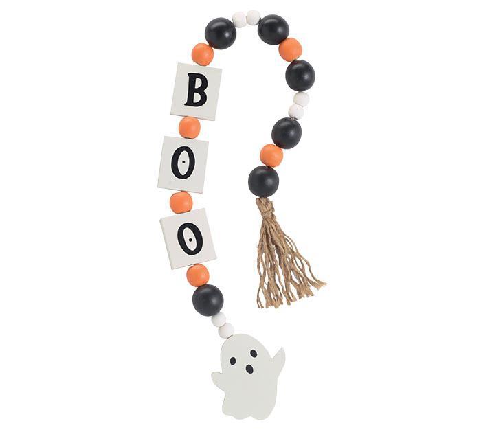 Halloween Beads with Ghost