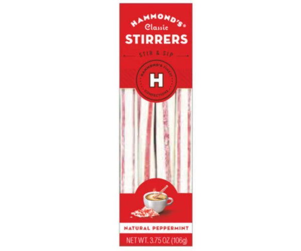 Hammond's Candies Natural Peppermint Stirrers