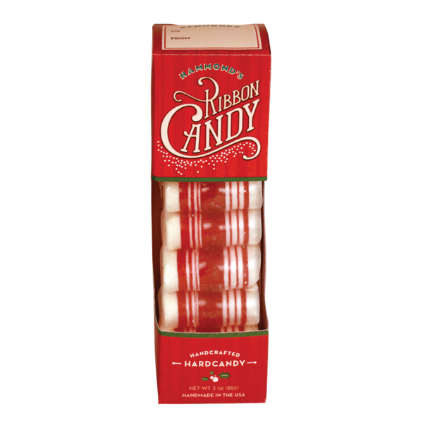 Hammond's Candies Peppermint Ribbon Candy