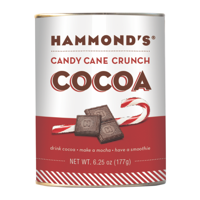 Hammond's Candy Cane Crunch Peppermint Chocolate Cocoa Mix