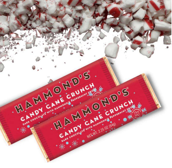 Hammond's Chocolate Bars | Candy Cane Crunch