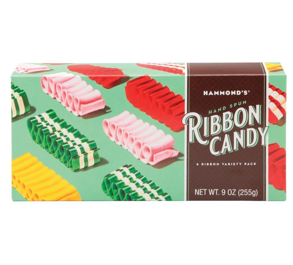 Hammond's Hand Spun Ribbon Candy Gift Box