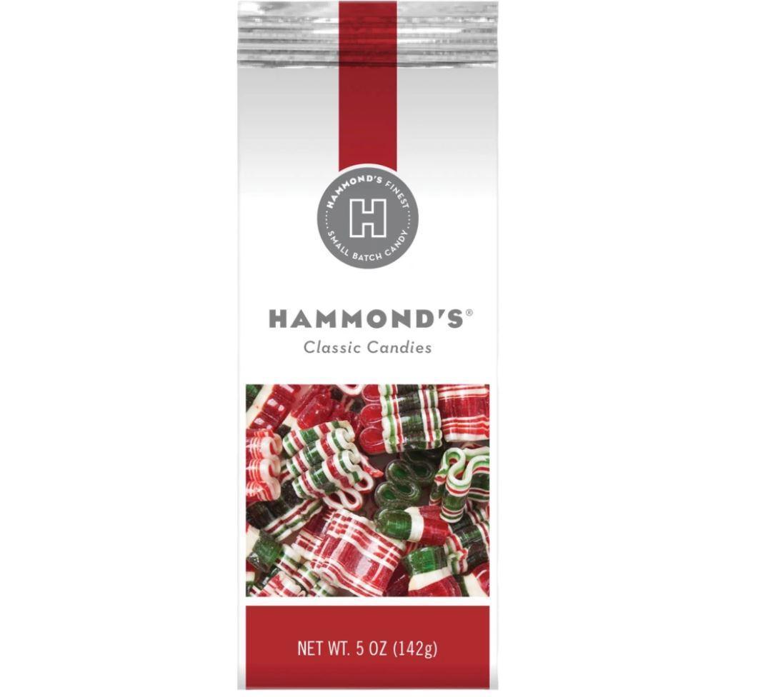 Hammond's Candies Christmas Straws Filled with Chocolate - 5 oz