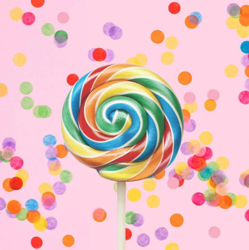 Hammond's Rainbow Blast Lollipop