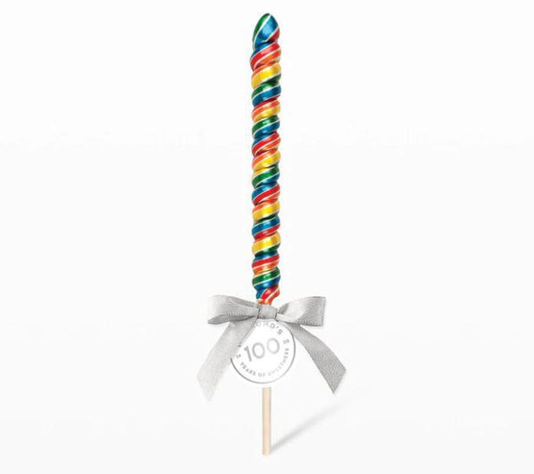 Hammond's Rainbow Blast Spiral Lollipop