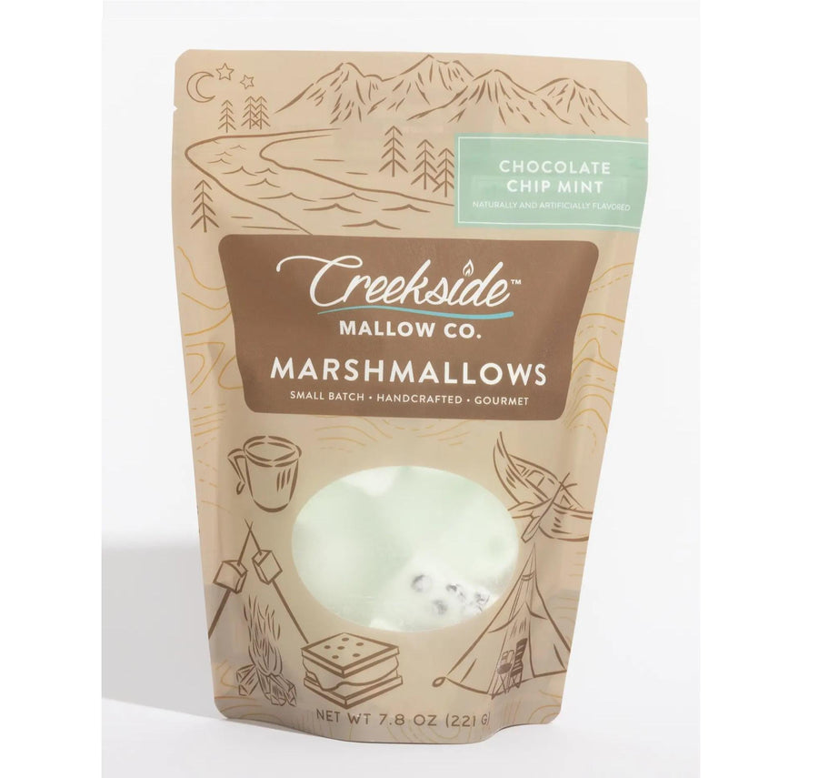 Handcrafted Marshmallows | Chocolate Mint Chip