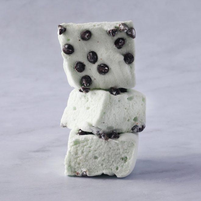 Handcrafted Marshmallows | Chocolate Mint Chip