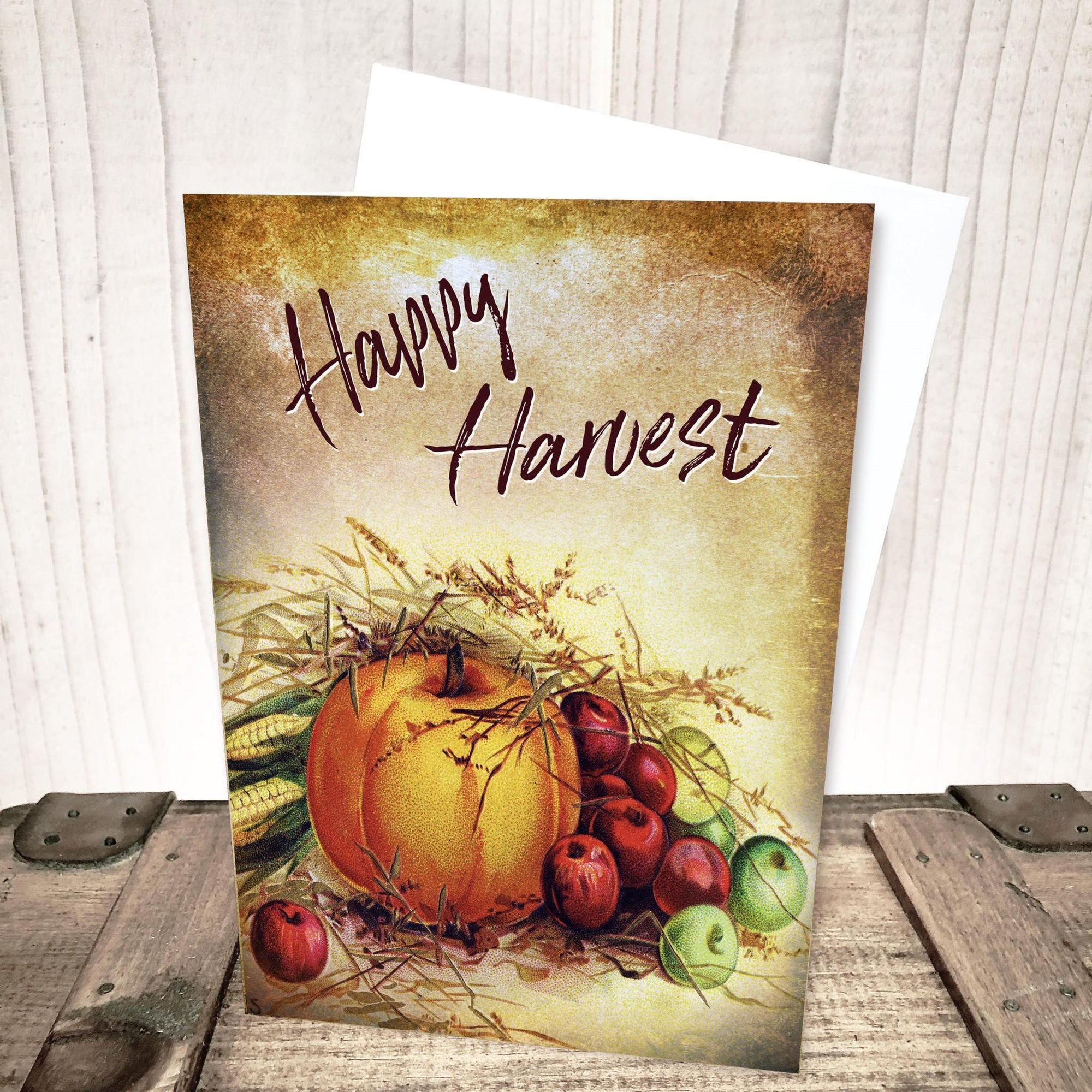 Happy Harvest Thanksgiving Card by Yesterday's Best