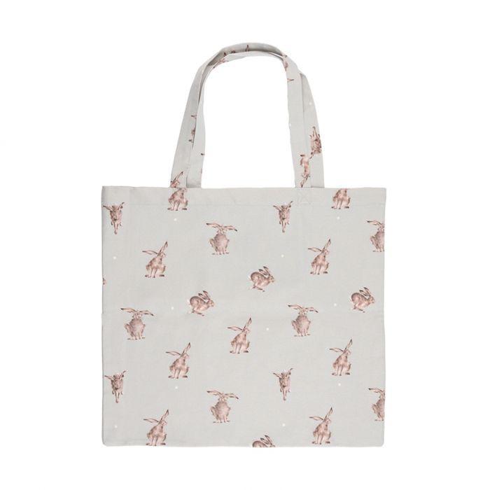 Hare Foldable Shopping Bag by Wrendale