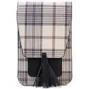 Harper Cross Body Bag | Tartan Plaid