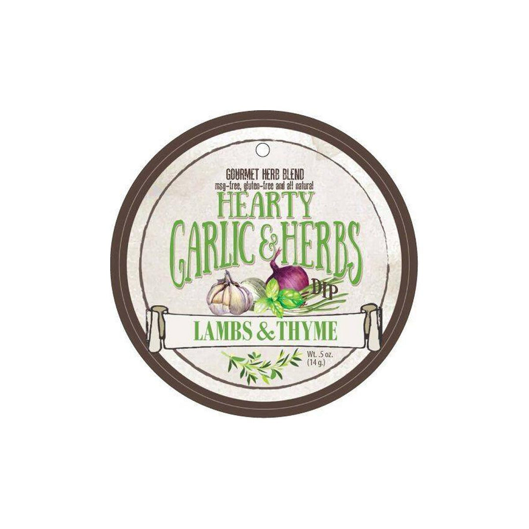 Hearty Garlic and Herb Dip Mix