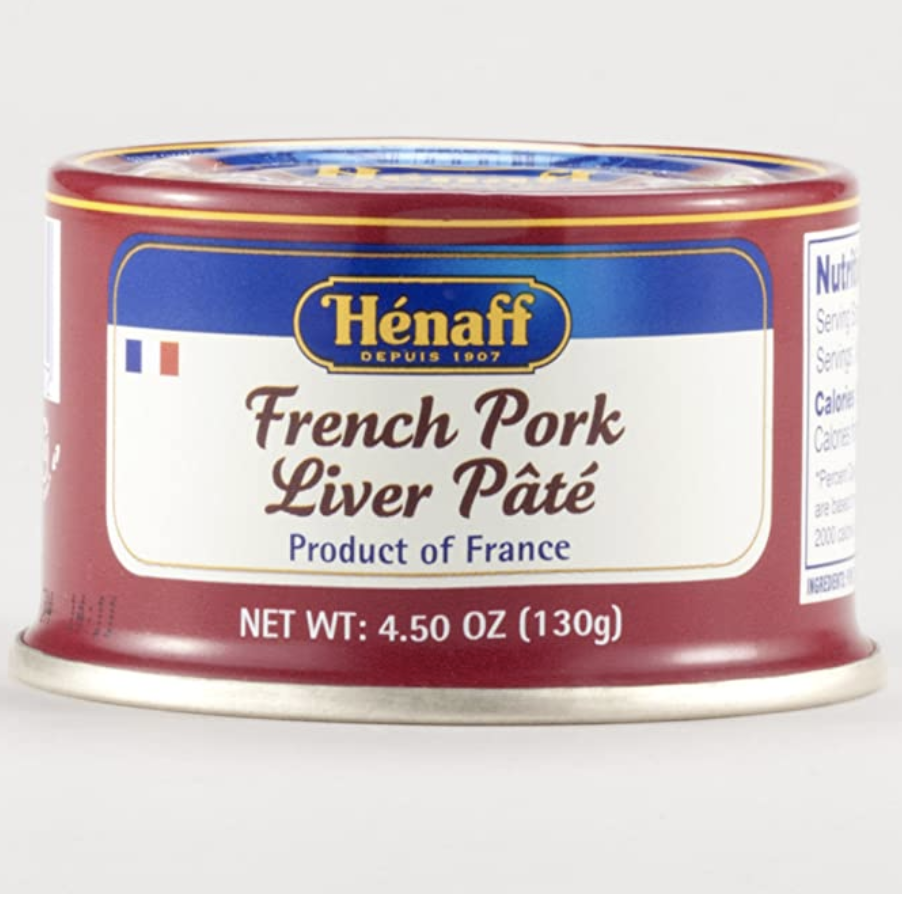 Henaff French Pork Liver Pate - Pate de Foie