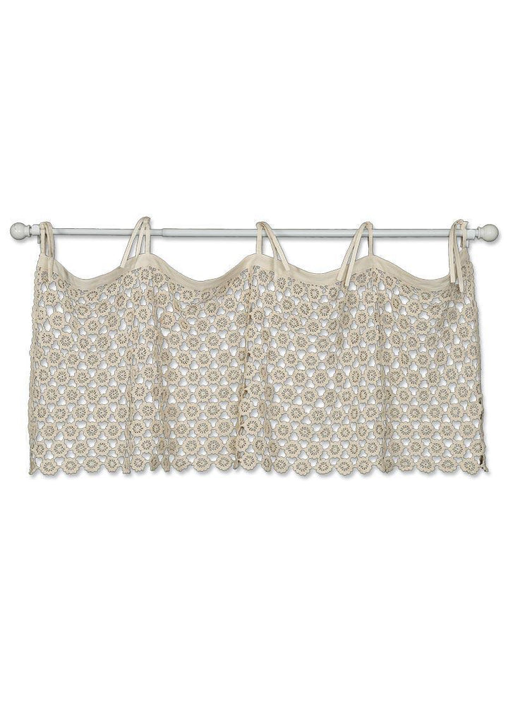Heritage Lace Curtains | Crochet Envy Pearl Valance