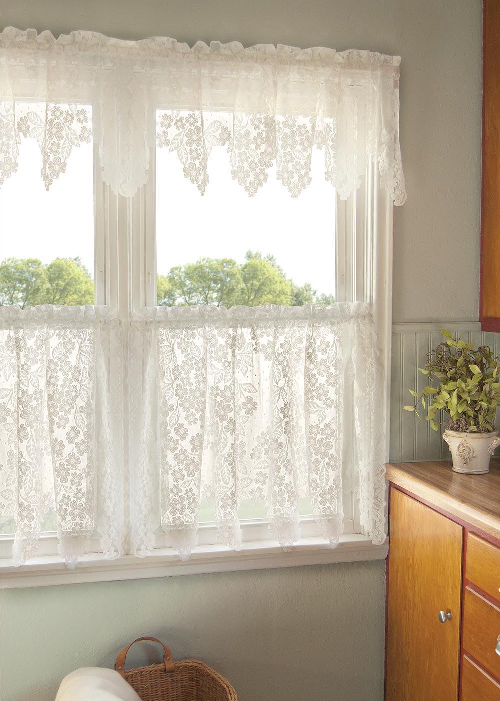 Heritage Lace Curtains | Dogwood Valance