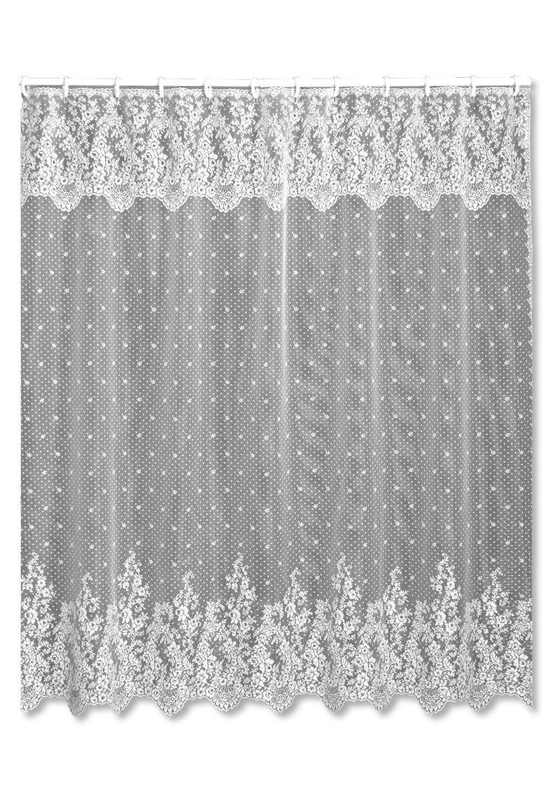 Heritage Lace Curtains | Floret Shower Curtain