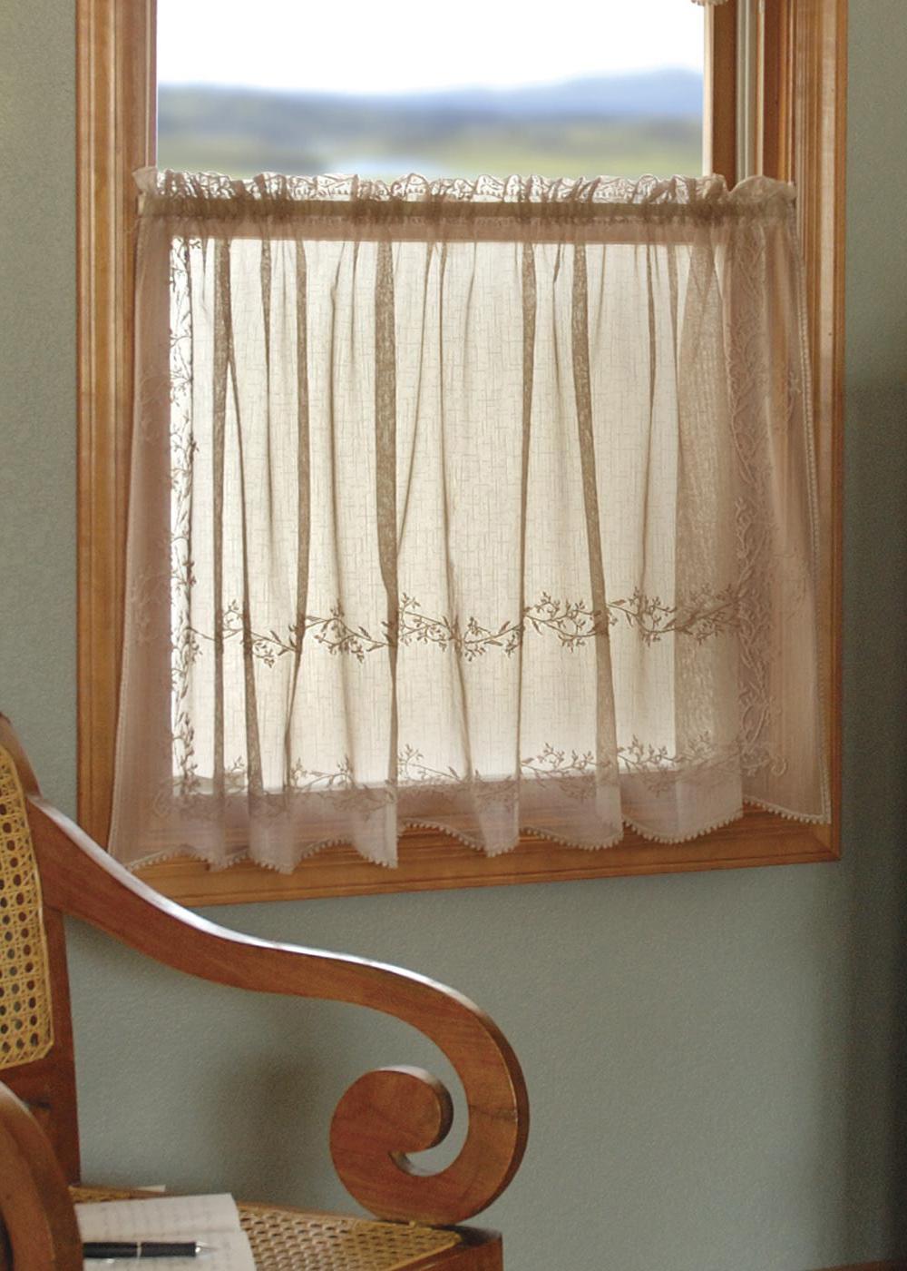 Heritage Lace Curtains |Sheer Divine Tier