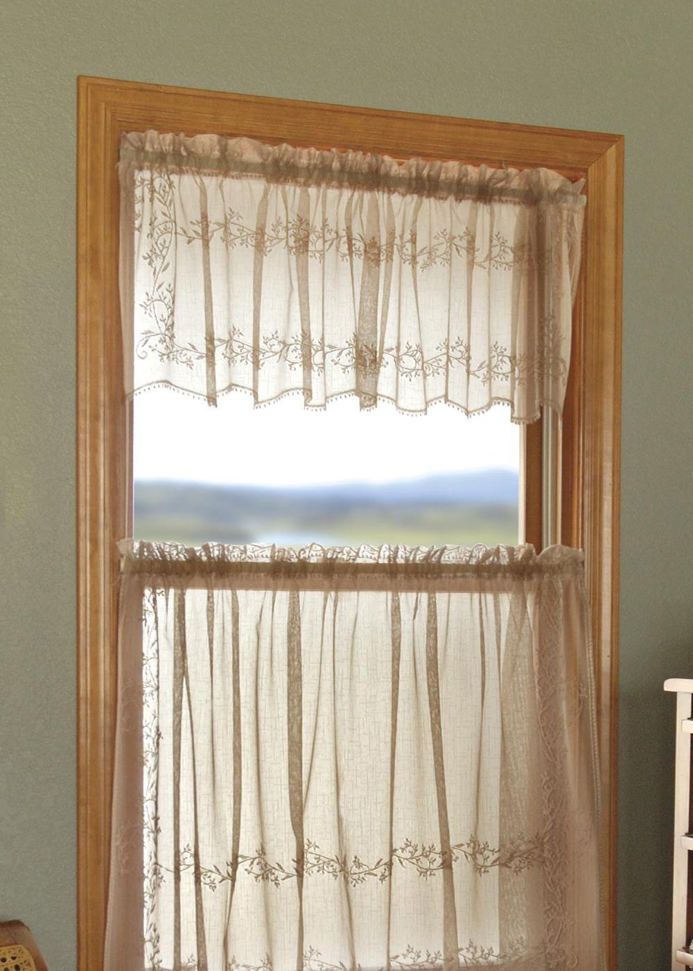 Heritage Lace Curtains | Sheer Divine Valance