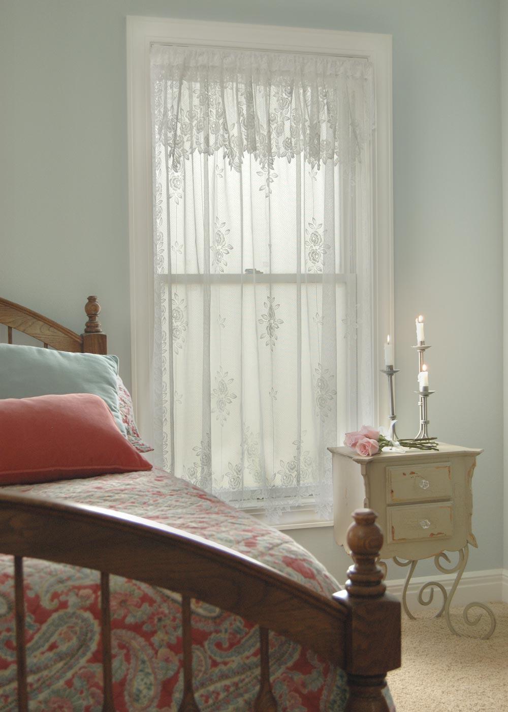 Heritage Lace Curtains | Tea Rose Valance