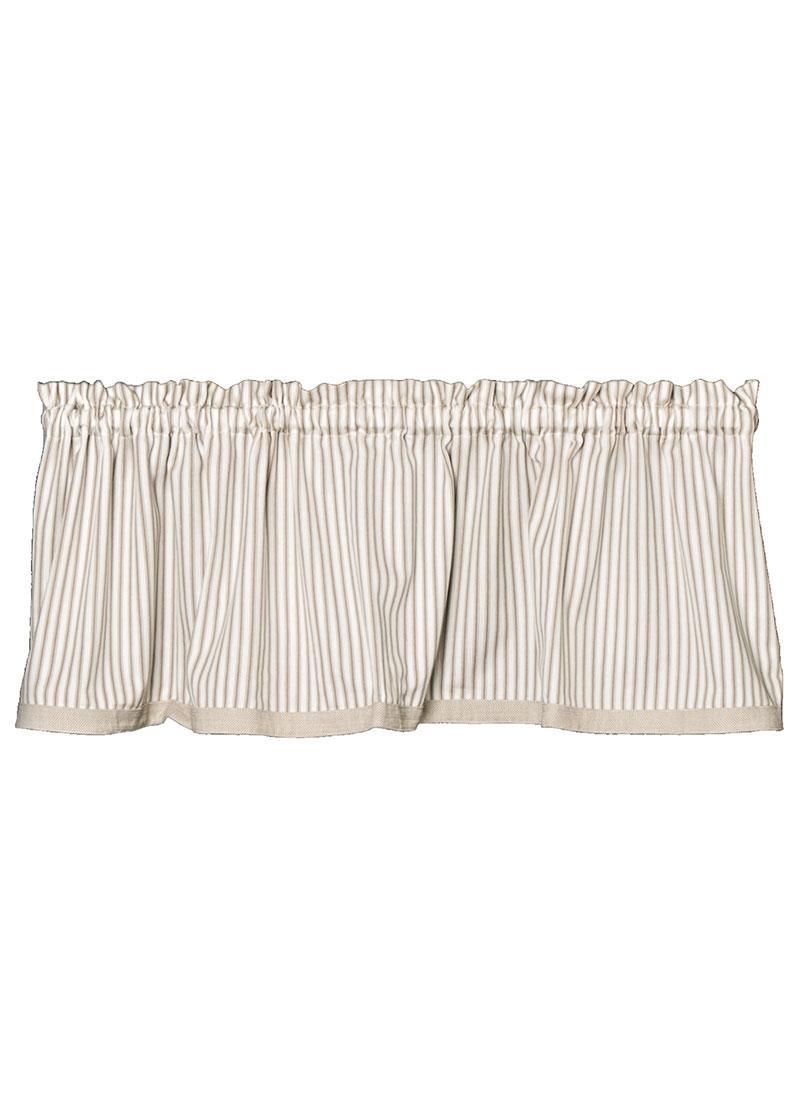 Heritage Lace Curtains | Ticking Valance