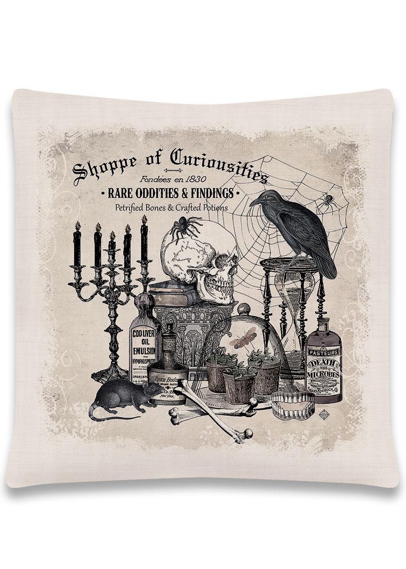 Heritage Lace Halloween Pillow | Curiosities Shoppe