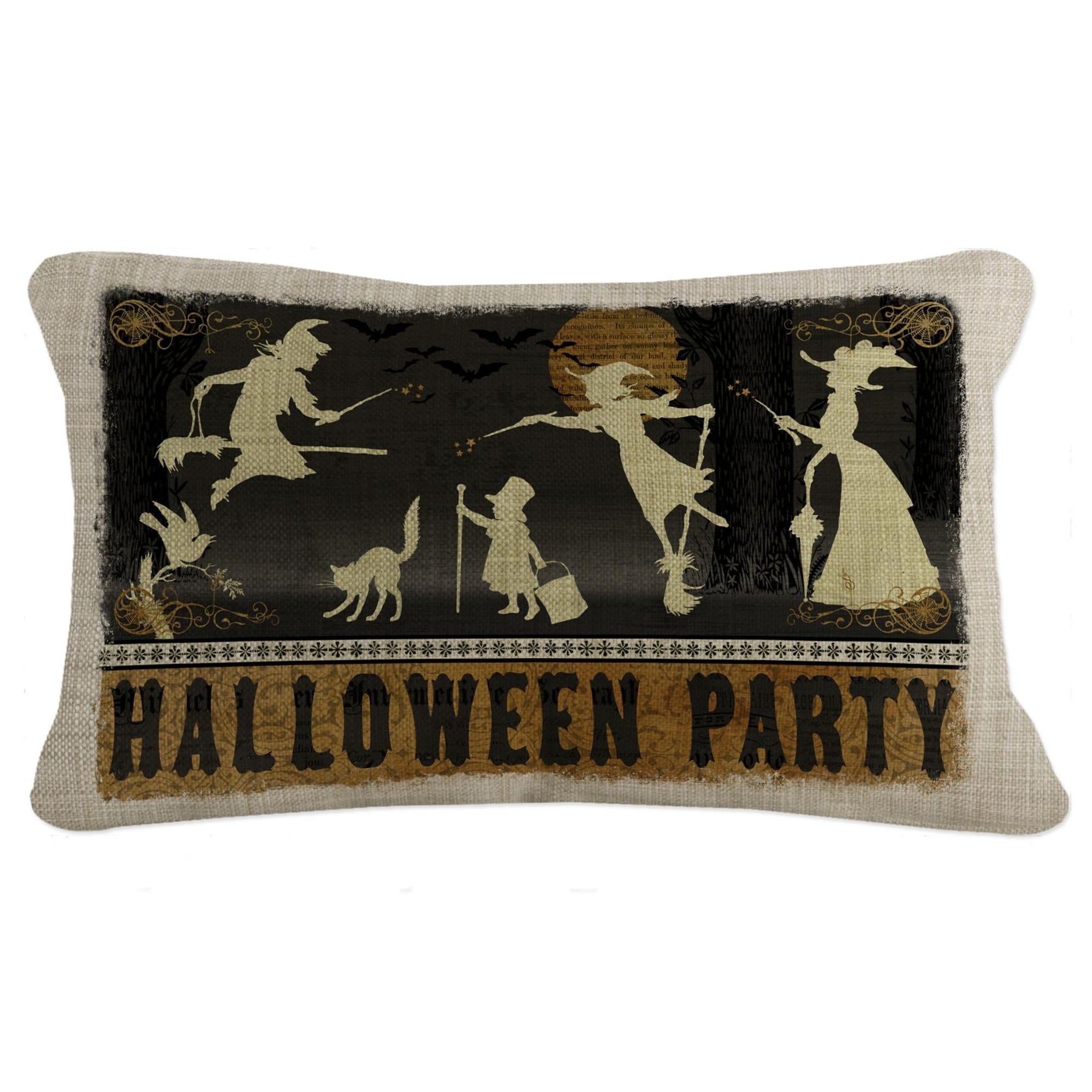 Heritage Lace Halloween Pillow | Halloween Party