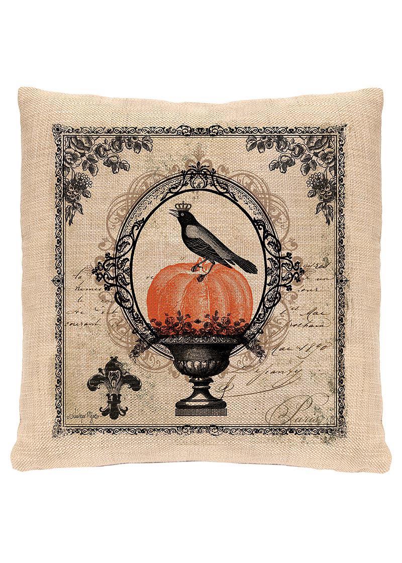 Heritage Lace Halloween Pillow | Vintage Halloween