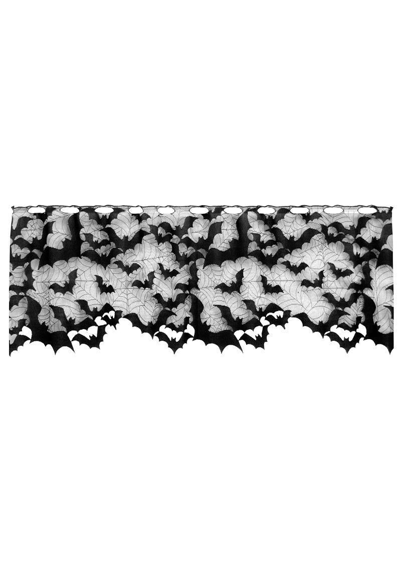 Heritage Lace Halloween Valance | Going Batty
